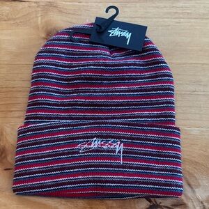 Stussy Multicolor Striped Beanie
